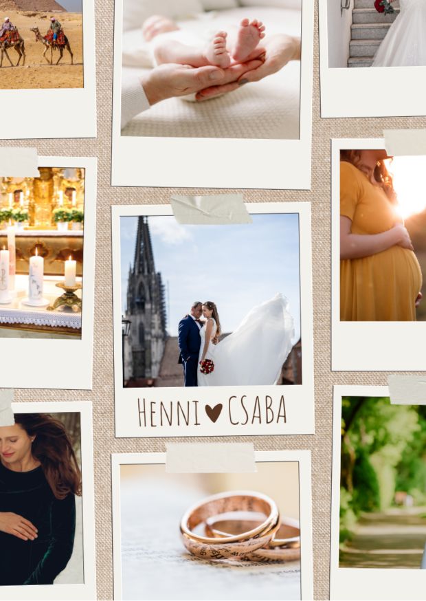 Fotoalbum selbst gestalten_Collage aus Ereignisse
